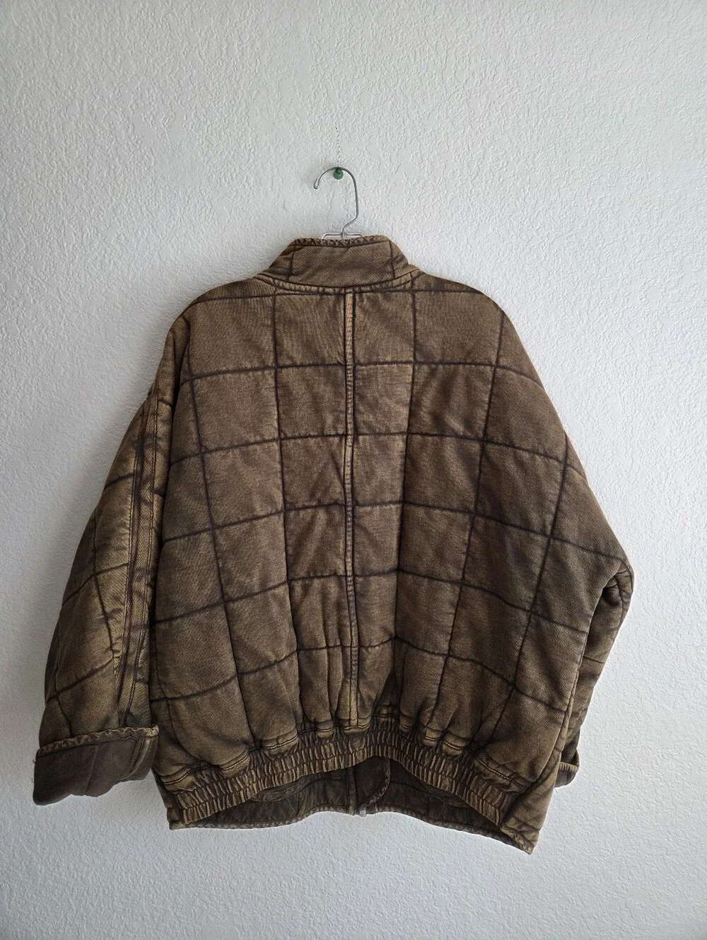 Free People Dolman Knit Quilted Jacket